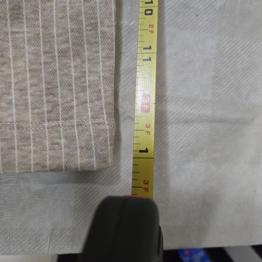 Loft Pants Pinstripe Casual Minimalist Comfort Core Loungewear Size M - Picture 8 of 9